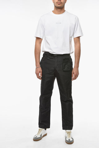 MCQ Nylon Straight-leg Pants with Belt