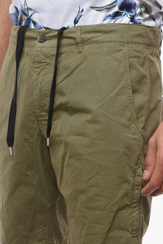 Chino Shorts With Drawstrin gs