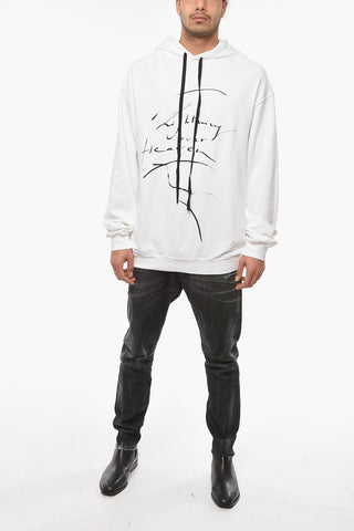 Felpa Hoodie ROELAND in Jersey di Cotone