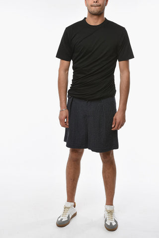 JUNYA WATANABE MAN T-shirt Girocollo con Dettagglio Arricciatura