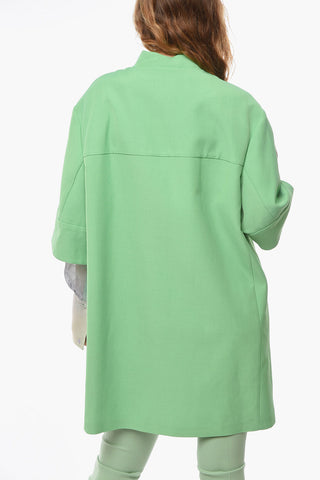 Linen BlendShort Sleeved Coat