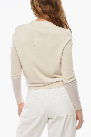 Maglia HALF in Seta e Cotone con Fondo Trasparente