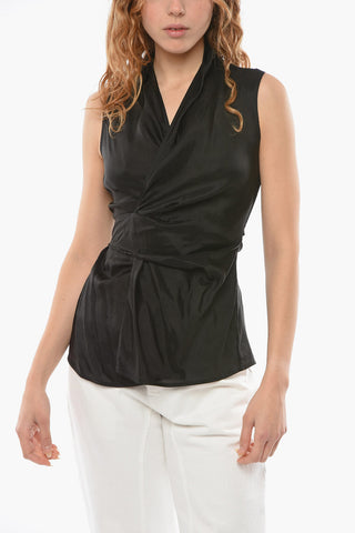FOGACHINE Top a Portafoglio LAURA in Satin