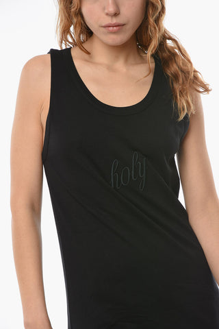 Embroidered HOLY Tank Top