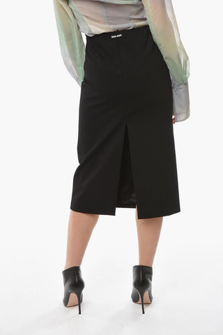 Bodycon Longuettw With Back Slit