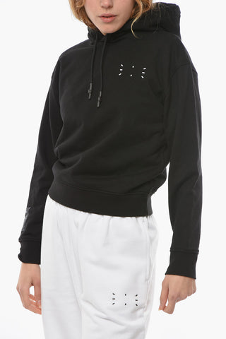 MCQ Felpa Con Cappuccio REGULAR In Cotone Garzato