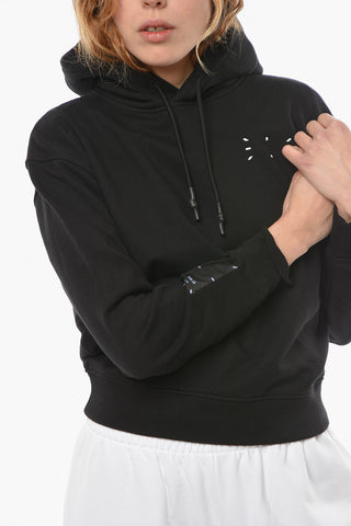 MCQ Felpa Con Cappuccio REGULAR In Cotone Garzato