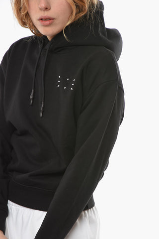 MCQ Felpa Con Cappuccio REGULAR In Cotone Garzato
