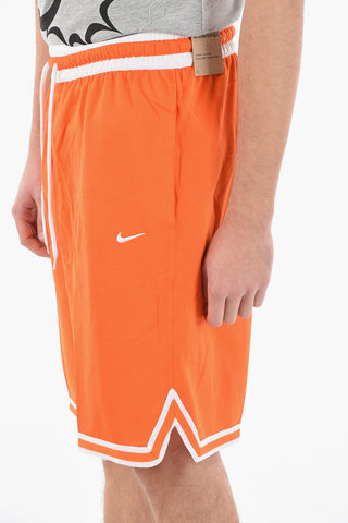 Contrasting Bands Loose Fit Shorts