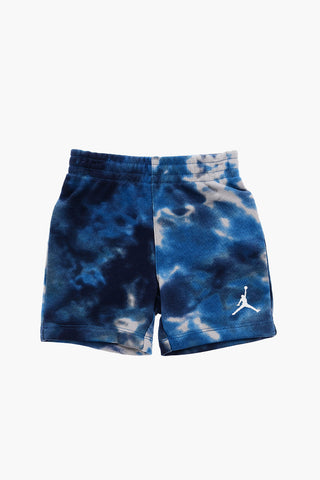 AIR JORDAN Tie Dye Effect Shorts and T-shirt Set