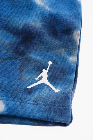AIR JORDAN Tie Dye Effect Shorts and T-shirt Set