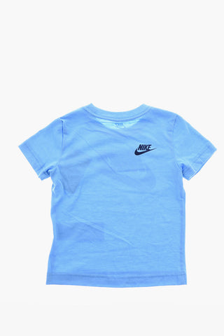 T-Shirt- und Shorts-Set mit Rundhalsausschnitt und elastischem Bund
