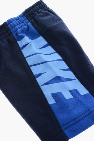 Set T-Shirt Girocollo e Shorts con Elastico in Vita