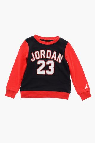 JORDAN Printed Crew-neck Sweatshirt and Joggers Set