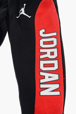 JORDAN Printed Crew-neck Sweatshirt and Joggers Set