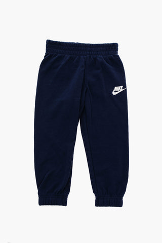 Set Felpa Girocollo Stampata sul Retro e Joggers