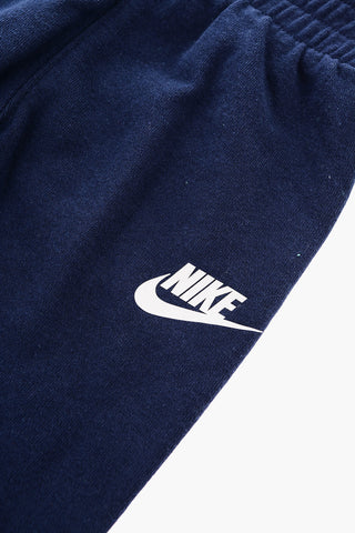 Set Felpa Girocollo Stampata sul Retro e Joggers