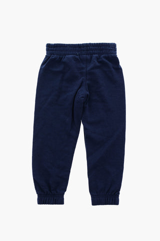 Set Felpa Girocollo Stampata sul Retro e Joggers