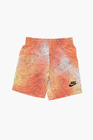 Shaded Effect Shorts and Crew-Neck T-shirt Set