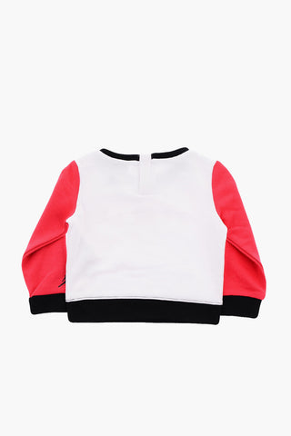 AIR JORDAN Cotton-Fleece Crewneck Sweatshirt and Leggings Set