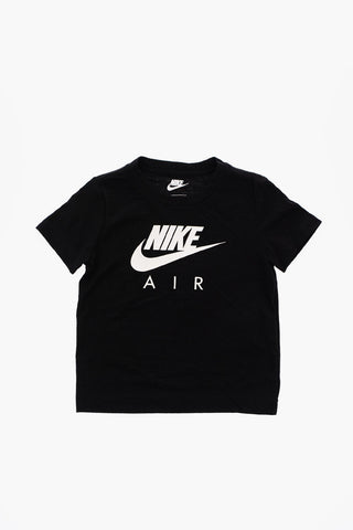 AIR Mesh Side Band Shorts and Contrasting Logo T-shirt Set