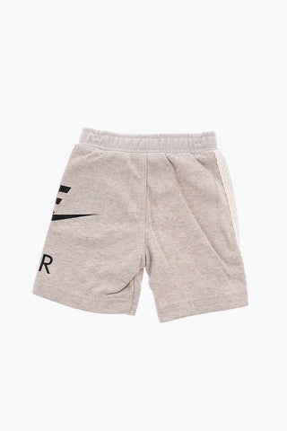 AIR Mesh Side Band Shorts and Contrasting Logo T-shirt Set