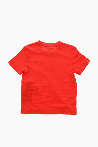 T-Shirt- und Shorts-Set SWOOSH mit kontrastierendem Logo