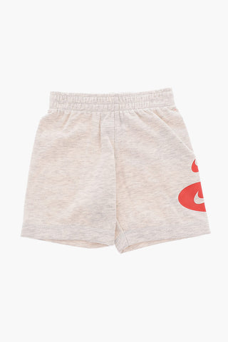 T-Shirt- und Shorts-Set SWOOSH mit kontrastierendem Logo
