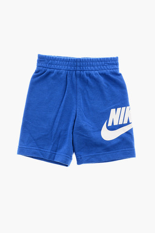 Logo Printed T-Shirt and Shorts Set