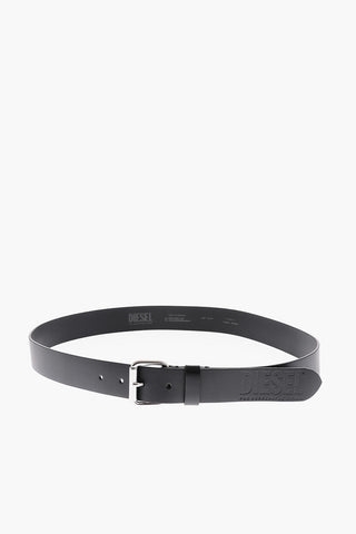Leather B-B55 Belt with Metal Buckle 35mm