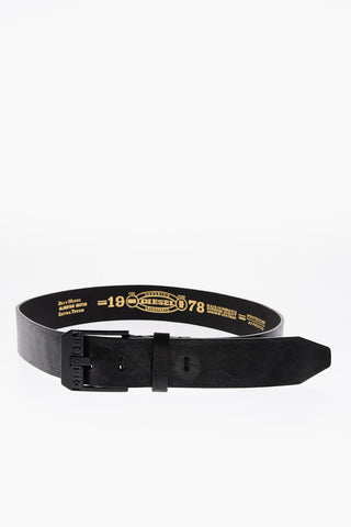Cintura BLUESTAR BELT in Pelle Effetto Vintage 40mm