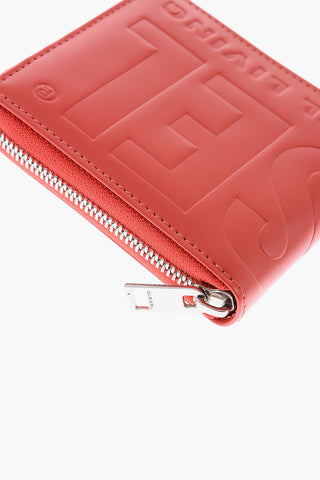 Faux Leather HIRESH XS Wallet with Zip Closure and Coin Pocket