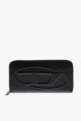 Portafoglio Continental in Pelle con Chiusura Zip