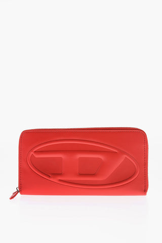 Portafoglio Continental in Pelle con Chiusura Zip