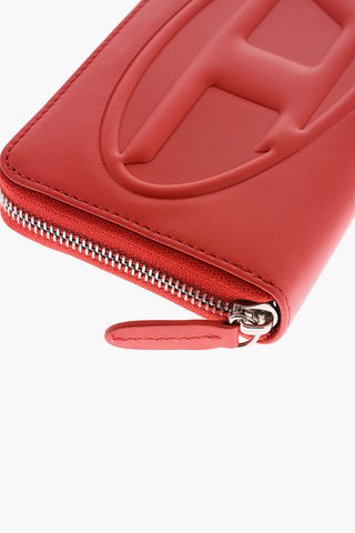 Portafoglio Continental in Pelle con Chiusura Zip