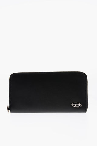 Leather 24 ZIP Accordion Wallet