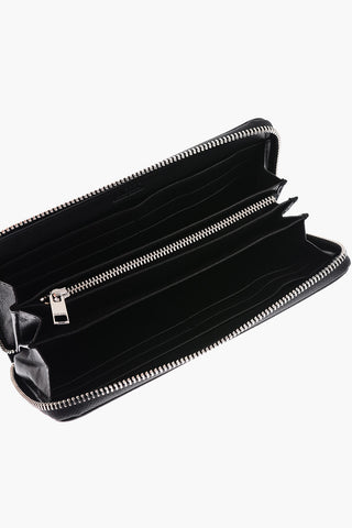 Leather 24 ZIP Accordion Wallet