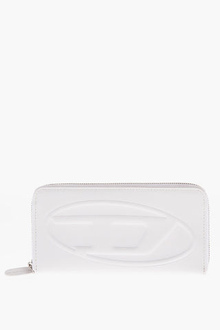 Portafoglio Continental in Pelle con Chiusura Zip