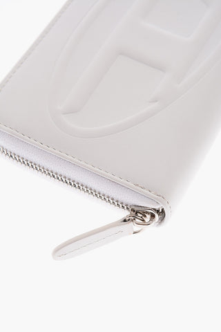 Portafoglio Continental in Pelle con Chiusura Zip