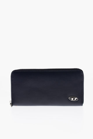 Leather 24 ZIP Accordion Wallet