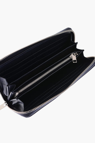 Leather 24 ZIP Accordion Wallet