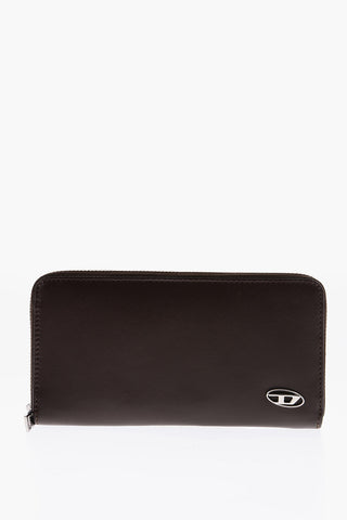 Portafoglio Continental in Pelle con Chiusura Zip