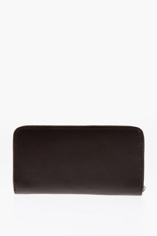 Portafoglio Continental in Pelle con Chiusura Zip