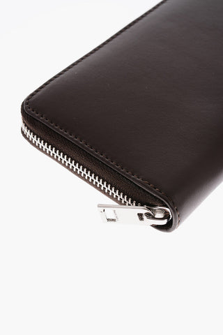 Portafoglio Continental in Pelle con Chiusura Zip