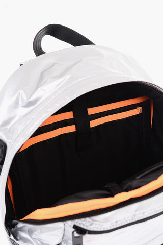 Metallic Faux Leather RODYO PAT Backpack