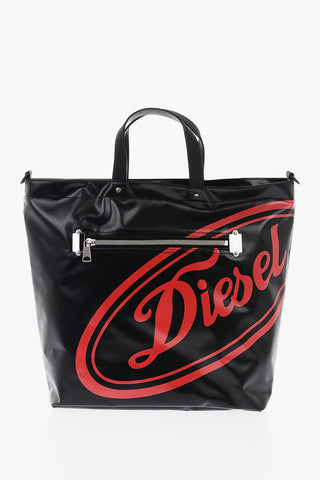 Logo Printed CURTY Tote Bag with Removable Shoulder Strap