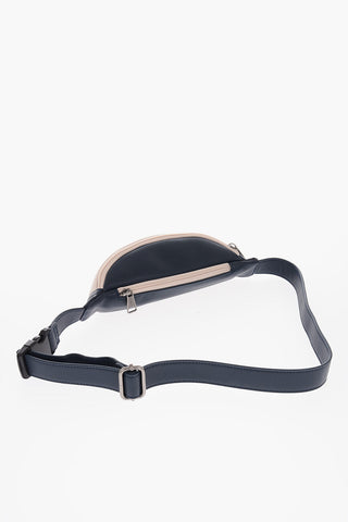 Faux Leather KOINBE Bum Bag with Contrasting Logo