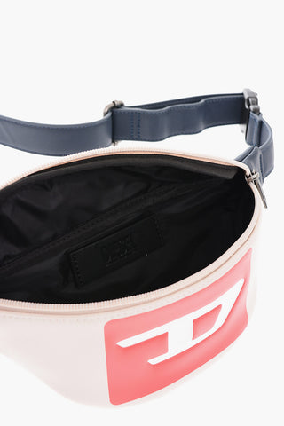 Faux Leather KOINBE Bum Bag with Contrasting Logo