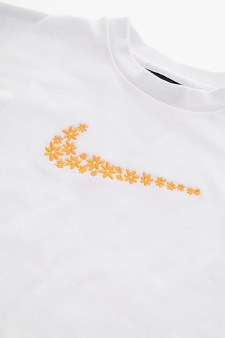 Rundhals-Sweatshirt Mit Goldstickerei
