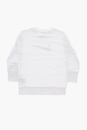 Rundhals-Sweatshirt Mit Goldstickerei